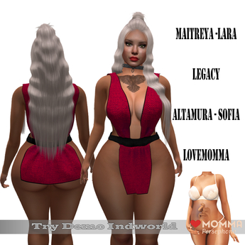 Second Life Marketplace - !!!Revna !!! Eva Camisk Red